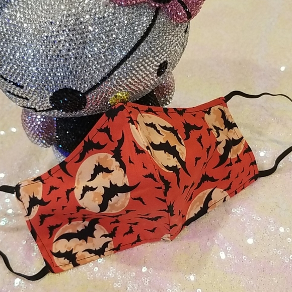 💖SALE💖 Halloween Bats Soft Face Mask - Picture 5 of 6